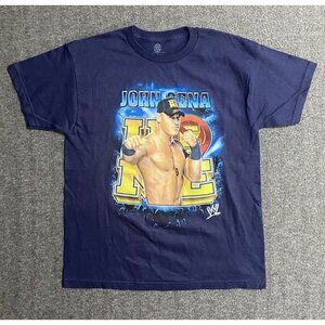 WWE John Cena Blue Kids Tshirt Size L
